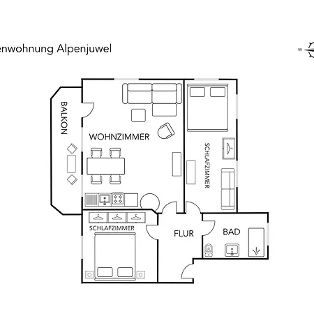 Alpentraum - Alpenjuwel Apartment